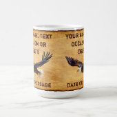 Mugs personnalisés pour papa, mari. Don d'aigle (Centre)