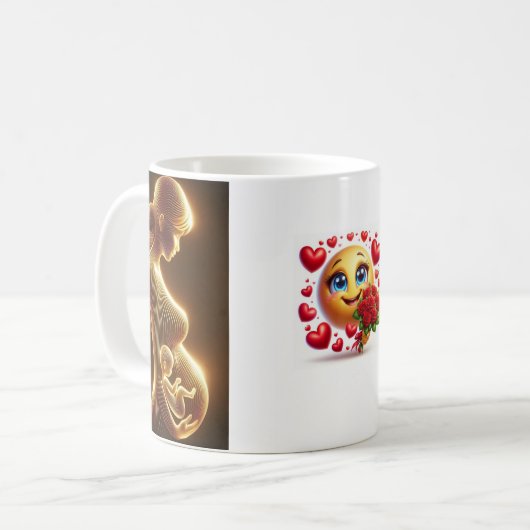 💖 Mugs pour les mères spéciales ! (Devant gauche)