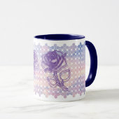 Mugs Roses Pastel Abstraits (Devant droit)