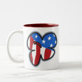 Mugs rouges, blancs et houles (Gauche)