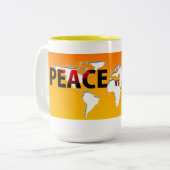 Mugs & tasses Peace vs War (Devant gauche)