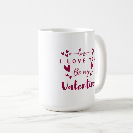 Mugs valentine day (Devant droit)