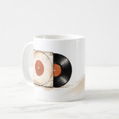 mugs vinyle, café, thé, cadeau (Devant gauche)