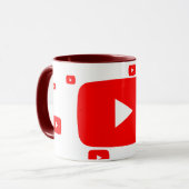 MUGS YouTube de haute qualité (Devant gauche)
