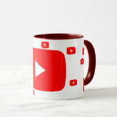 MUGS YouTube de haute qualité (Devant droit)