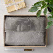  Mugshot-document uit de jaren 20 van de vorige ee Tissuepapier (Geschenk)