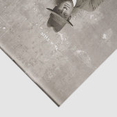  Mugshot-document uit de jaren 20 van de vorige ee Tissuepapier (Detail)