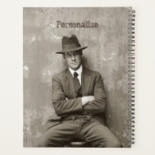  mugshot mafia gangster grappig planner (Achterkant)