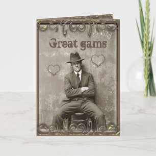  mugshot mafia man houdt van grappig romantisch kaart