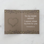 mugshot mafia man houdt van grappig romantisch kaart (Binnen)