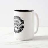 Mugshot Mic mok met twee tonijnen (Voorkant rechts)