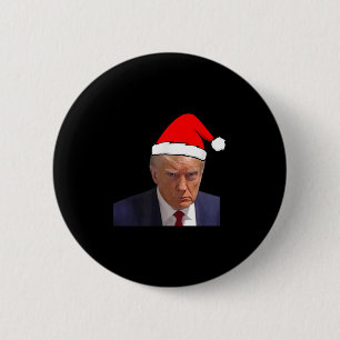Mugshot Trump-foto - Gevangenis Mug Shot Grappige Ronde Button 5,7 Cm