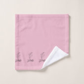 Muguet de Mai Fleur de Naissance Personnalisé (Gant de toilette)