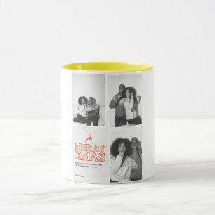 Muguet de Noël Couple Noir et Blanc Mug
