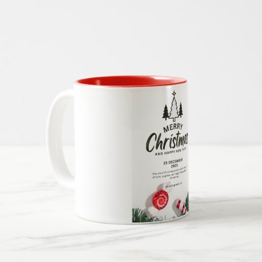 Muguet de Noël Mug (Devant gauche)