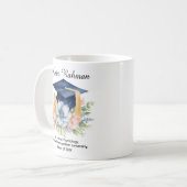 Muguet et gland Mug Graduation (Devant gauche)