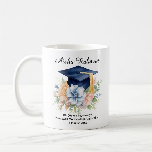 Muguet et gland Mug Graduation (Gauche)