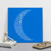 Muhammad Naam Cloud  Poster