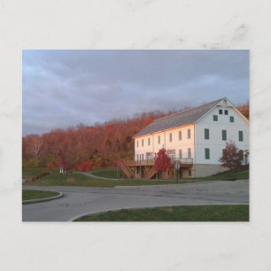 Muhlhauser Barn, Ohio in het najaar Briefkaart