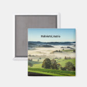 Muhlviertel, Oostenrijk Magneet (Voorkant / Achterkant)