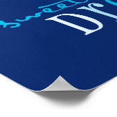 MUIDPLAATKUNST :: uil - droom zacht 2 Poster (Hoek)