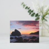 Muir Beach Sunset Briefkaart (Staand voorkant)
