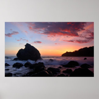 Muir Beach Sunset Poster
