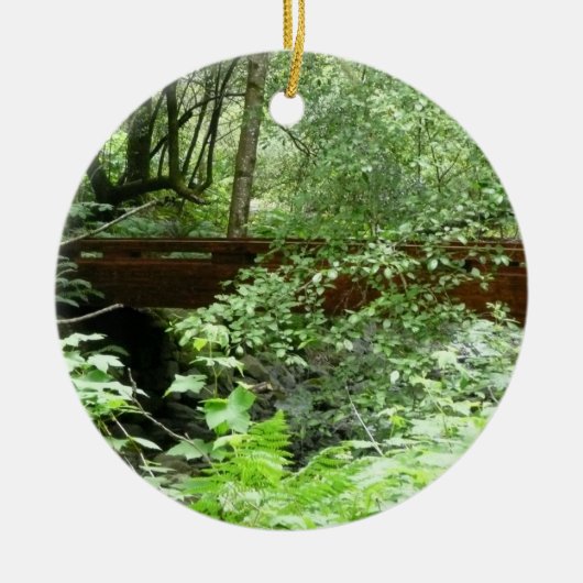 Muir Bossen Bridge I Keramisch Ornament (Voorkant)