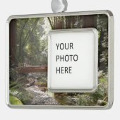 Muir Bossen Bridge II Verzilverd Kader Ornament (Links)