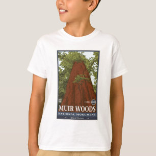 Muir Bossen Nationaal Monument 3 T-shirt
