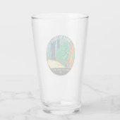 Muir Bossen National Monument California Glas (Achterkant)