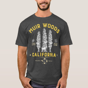 Muir Bossen National Monument California Redwood P T-shirt