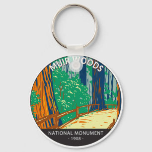 Muir Bossen National Monument California  Sleutelhanger