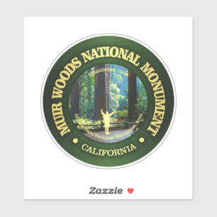 Muir Bossen National Monument Sticker
