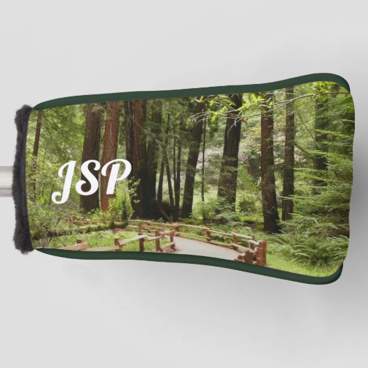 Muir Bossen Path I Natuur Fotografie Golfheadcover (Voorkant)