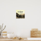 Muir citeert poster de bergen noemen (Keuken)