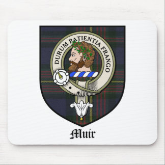 Muir Clan Crest Badge Tartan Muismat