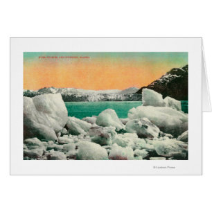 Muir Glacier en Icebergs in Alaska #1State