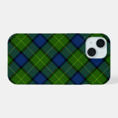 Muir Moore écossais vert bleu plaid (Verso Horizontal)
