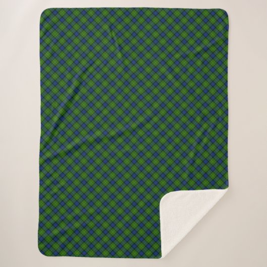 Muir Moore écossais vert bleu plaid (Devant)