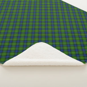 Muir Moore écossais vert bleu plaid