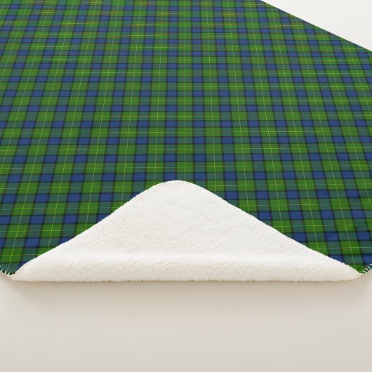Muir Moore écossais vert bleu plaid (3/4)