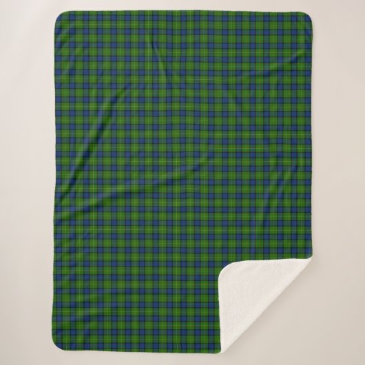 Muir Moore écossais vert bleu plaid (Devant)