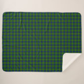 Muir Moore écossais vert bleu plaid (Devant (Horizontal))