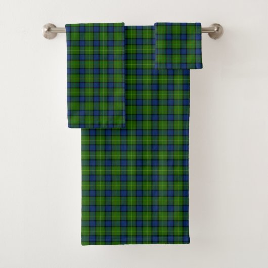 Muir Moore écossais vert bleu plaid (En situation)
