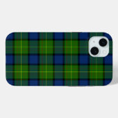 Muir Moore tartan green blue plaid Case-Mate iPhone Case (Achterkant (horizontaal))