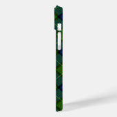 Muir Moore tartan green blue plaid Case-Mate iPhone Case (Achterkant / Links)