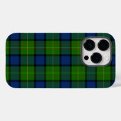 Muir Moore tartan green blue plaid Case-Mate iPhone Case (Achterkant (horizontaal))