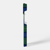 Muir Moore tartan green blue plaid iPhone Hoesje (Linkerkant)