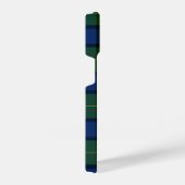Muir Moore tartan green blue plaid iPhone Hoesje (Rechterkant)